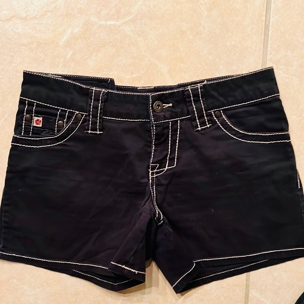 Paris blues black shorts - size 5